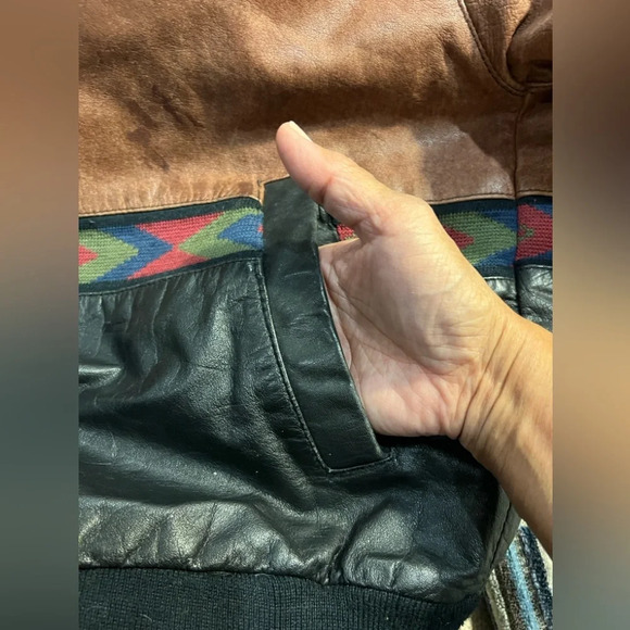 Phase 2 size Large Man's leather jacket - Picture 10 of 14